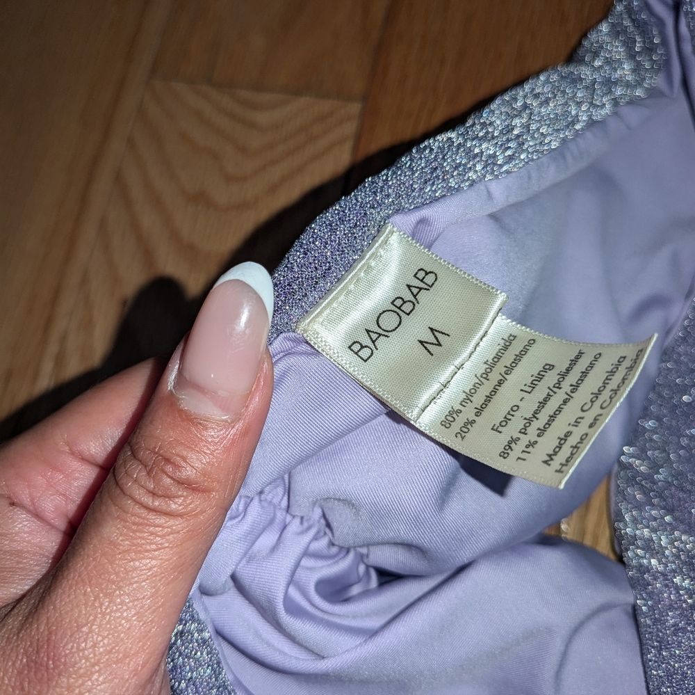 16. NWOT BAOBAB ISLA STRAPLESS CUTOUT 2 PIECE SET - Picture 8 of 8